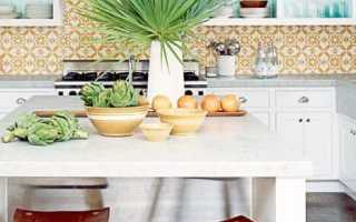 10 совершенно уникальных вариантов кухонного пола из плитки