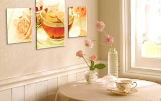 Картинки для кухни на стену — как выбрать или сделать своими руками