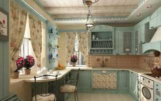 Стиль прованс на кухне: постоянная романтика и уют (+75 фото красивых интерьеров)