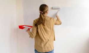 Как красить стены без разводов: секреты и советы