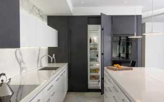 Какие бывают размеры встраиваемых холодильников и шкафов?