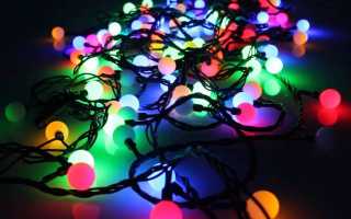 Украшаем окно и шторы гирляндой из огоньков: чудесные варианты оформления