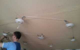 Проводка под натяжным потолком: достоинства и недостатки, рекомендации и возможные ошибки