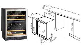 Шкаф под встроенный и обычный холодильник: как выбрать или сделать своими руками