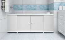 Экраны, шторки и другие способы оформления нижней части ванны