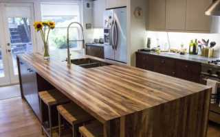 Деревянная кухня из массива в современном стиле: 135 фото-идей мебели, отделки и декора