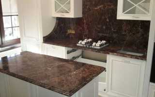 Мрамор на кухне: стильный дизайн и натуральная роскошь интерьера
