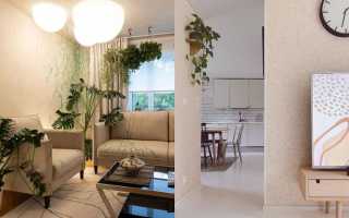 Жидкие обои в интерьере: плюсы и минусы, советы по применению (57 фото)