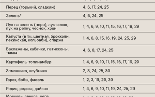 Лунный посевной календарь садовода и огородника на апрель 2025 года