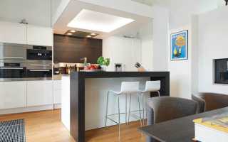 Дизайн кухни с барной стойкой: советы по оформлению и фото-примеры