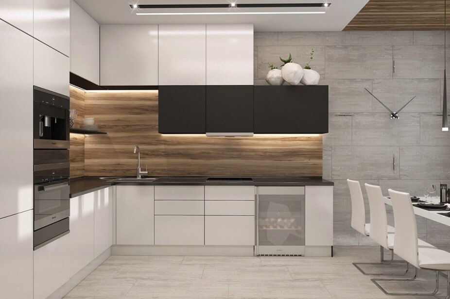 Защитный экран для кухни: выбор материала и установка своими руками