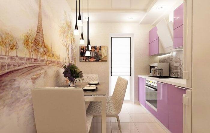 Красивый ремонт кухни в хрущевке: 6 квадратных метров — не приговор!