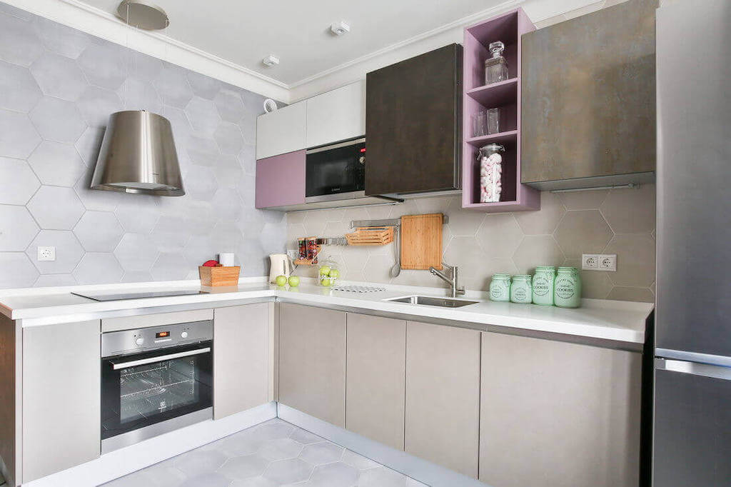 Как сделать чертеж угловой кухни с размерами своими руками