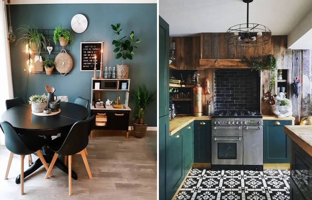 Интерьер кухни в стиле бохо-шик: это не бардак, это богема!