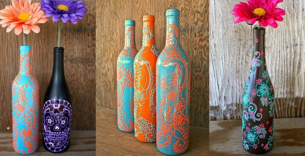 Декор бутылок к новому году своими руками: 20+ мастер-классов с фото