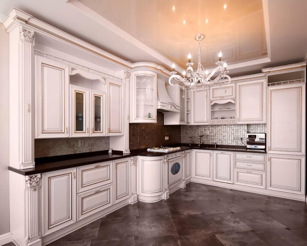 Лучшие варианты натяжных потолков на кухне и красивые фото для вдохновения