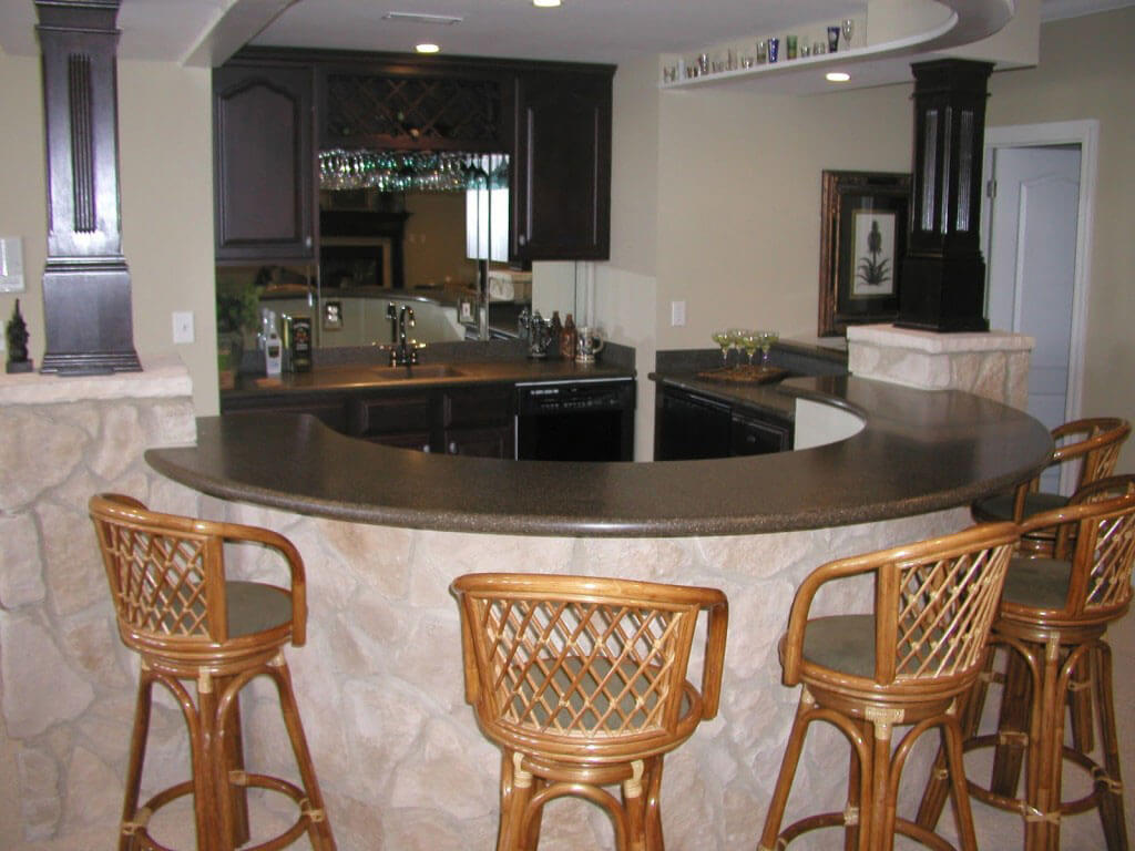 Подбираем высоту барной стойки на кухне от пола: полное руководство