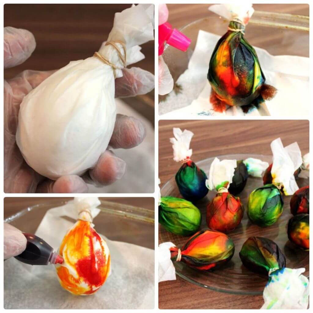 60 идей, как покрасить яйца на Пасху интересно и красиво своими руками с «химией» и без