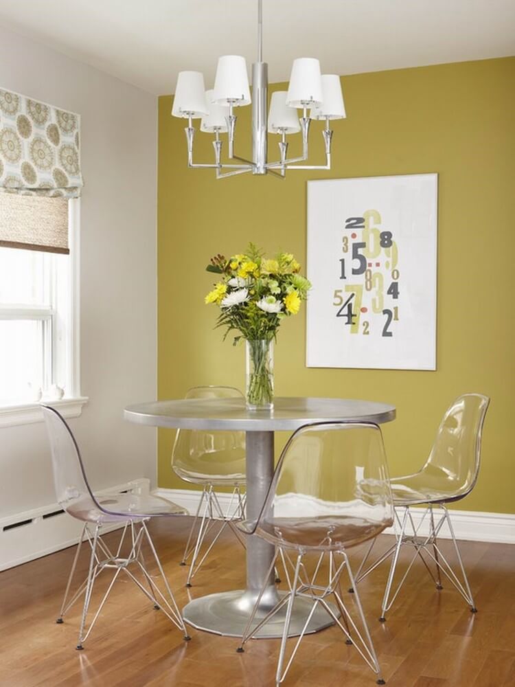 Прозрачные стулья в интерьере кухни: пластиковые, стеклянные (+40 фото)