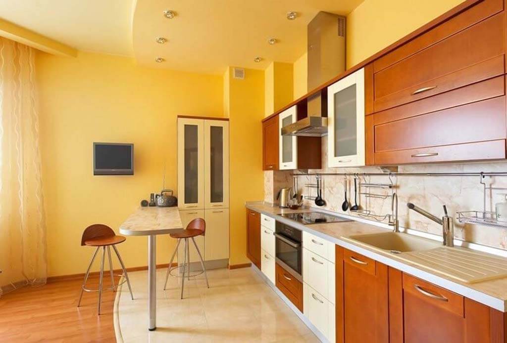 Какие потолки лучше устанавливать на кухне — фото и особенности современных вариантов