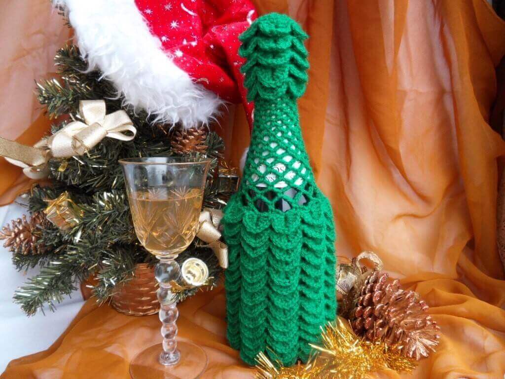 Декор бутылок к новому году своими руками: 20+ мастер-классов с фото