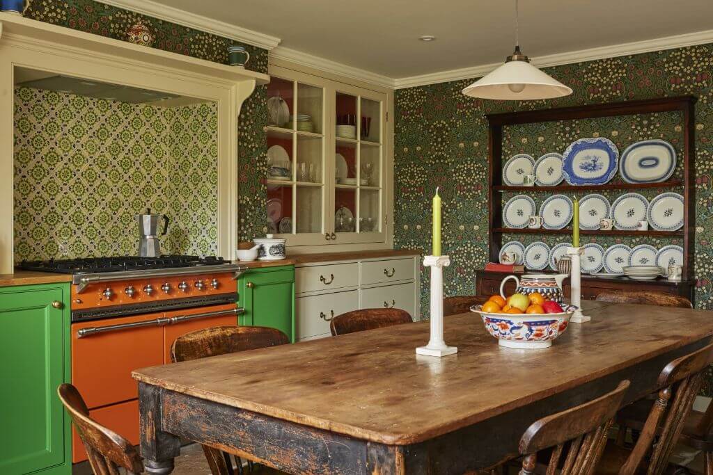 Дизайн кухни в английском стиле: викторианский шик в интерьере