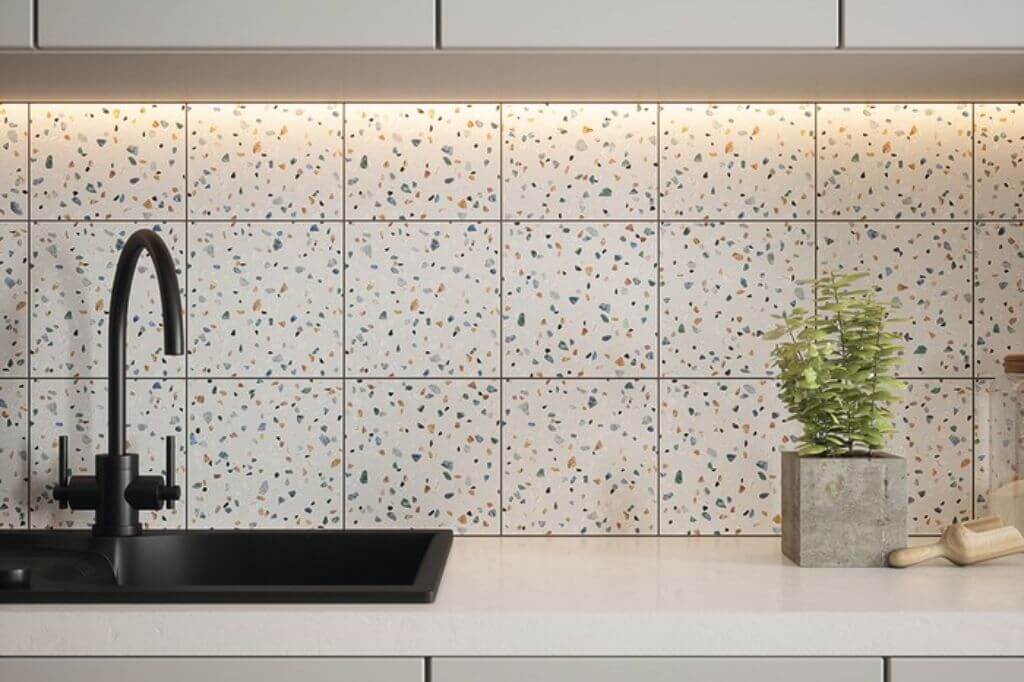 Отделка кухни декоративным камнем (искусственным и натуральным): дизайн интерьера, варианты и сочетания, фото