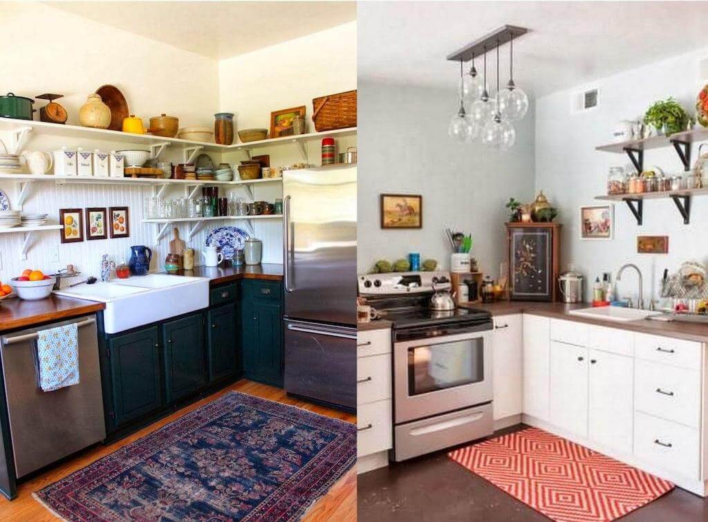 Интерьер кухни в стиле бохо-шик: это не бардак, это богема!