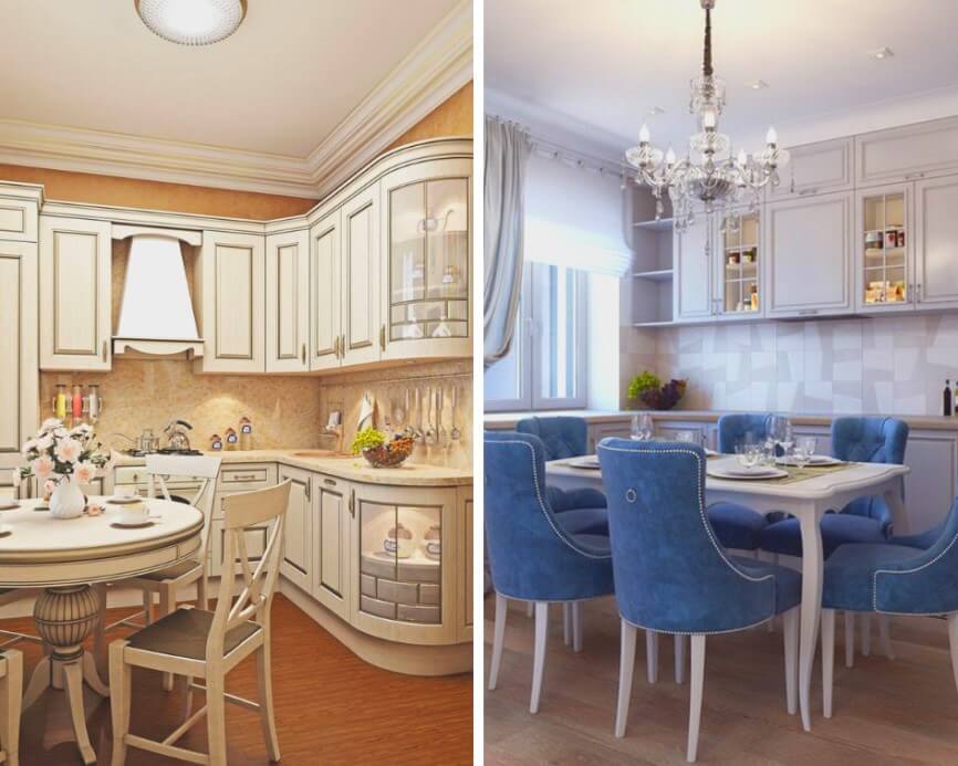 Кухня в классическом стиле: дань традициям в современном интерьере (110 фото)