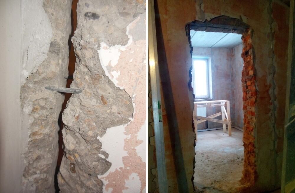 Можно ли в несущей стене вырезать арку: как это сделать и согласовать?