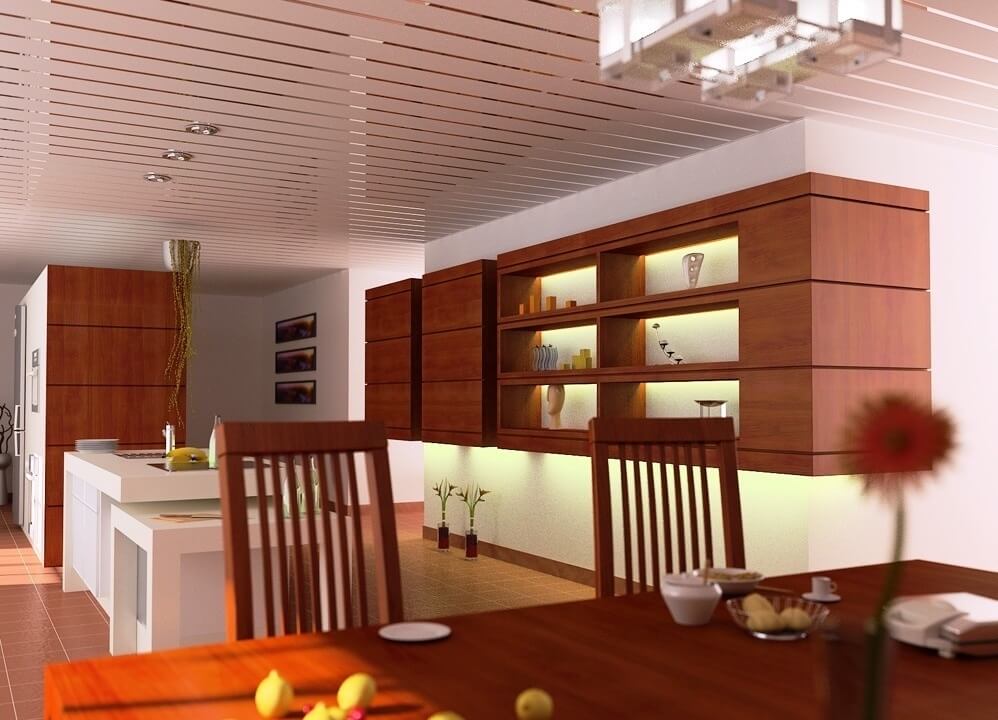 Какие потолки лучше устанавливать на кухне — фото и особенности современных вариантов