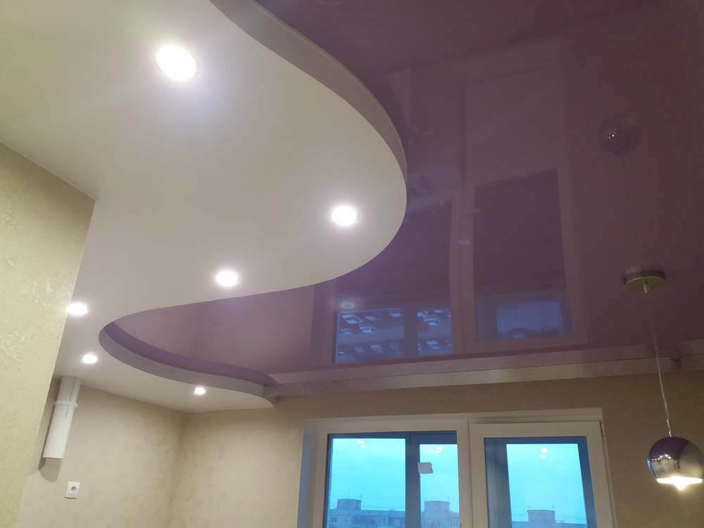 Лучшие варианты натяжных потолков на кухне и красивые фото для вдохновения