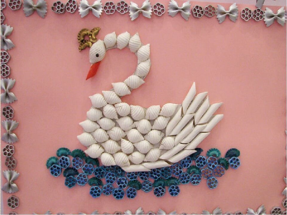 Поделки из макаронных изделий своими руками: 30 пошаговых мастер-классов