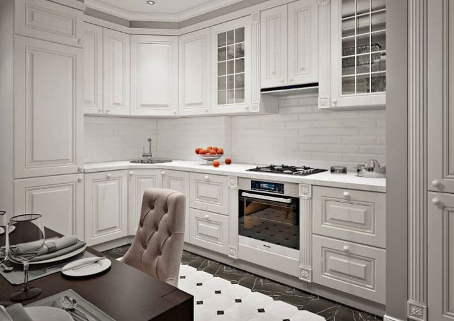 Кухни в стиле неоклассика: комфортный шик в интерьере квартиры и дома