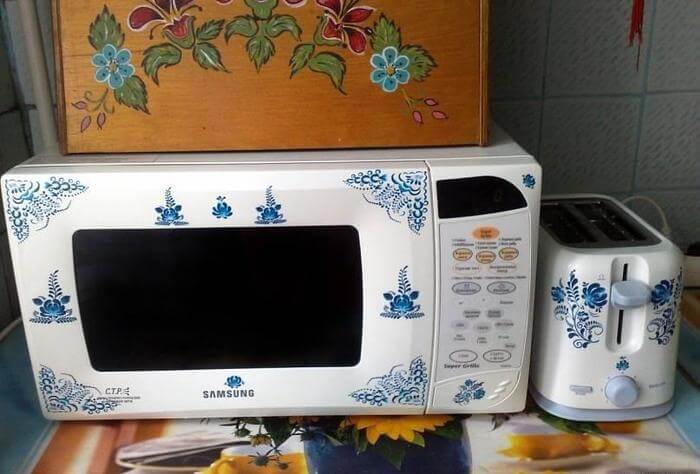 Дизайн кухни в стиле гжель в квартире и частном доме (114 фото интерьеров)