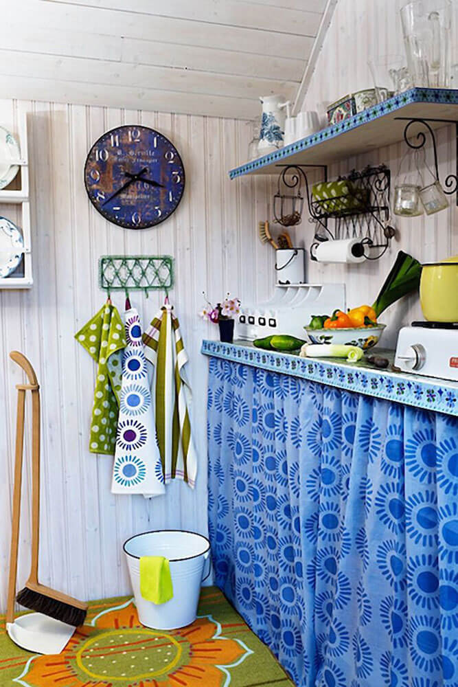 Интерьер кухни в стиле бохо-шик: это не бардак, это богема!
