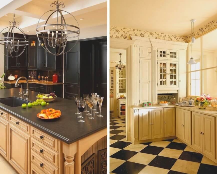Кухня в классическом стиле: дань традициям в современном интерьере (110 фото)