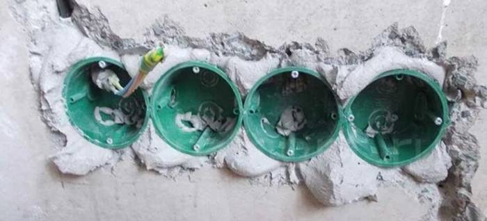 Чем замазать подрозетник: в бетонной, кирпичной стене, газобетоне, гипсокартоне