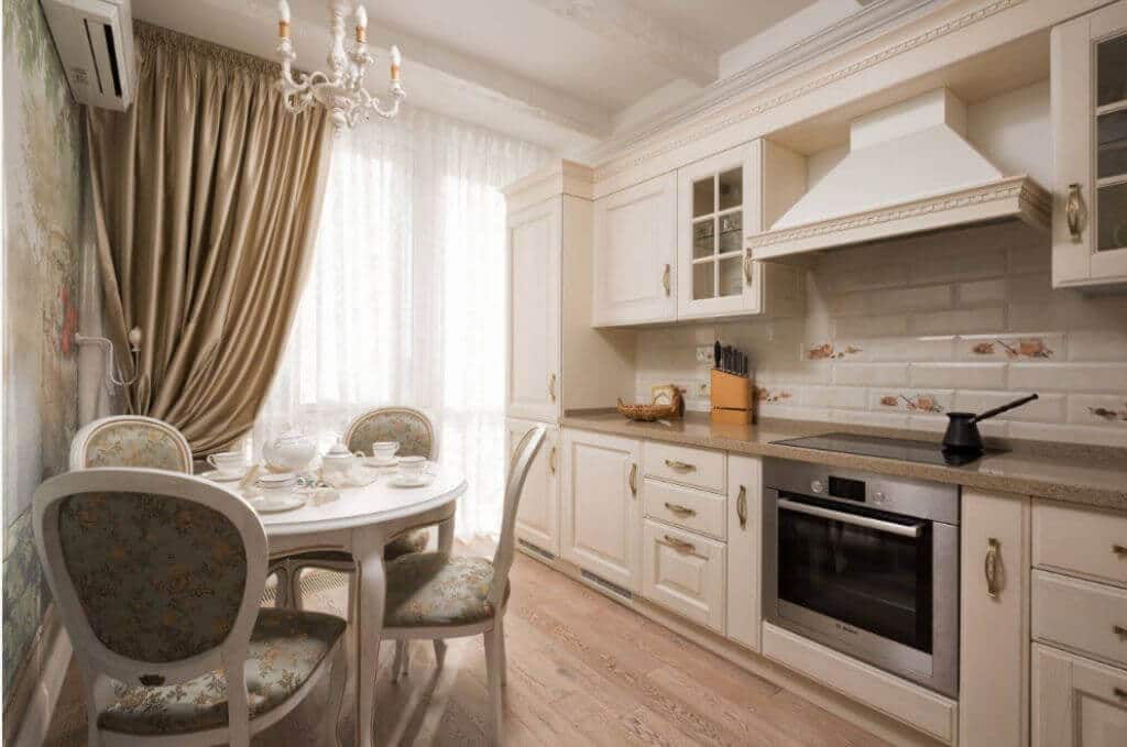 Кухня в бежевых тонах: дизайн интерьера, фото реальных объектов