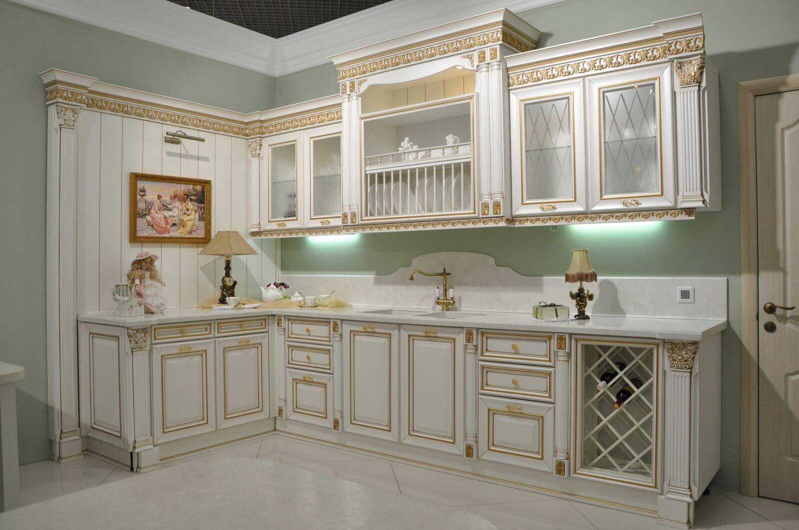 Стиль шебби шик в интерьере кухни — нежность и романтика в вашем доме (+35 фото дизайна)