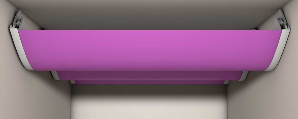 Вставка для натяжного потолка: советы по выбору и установке