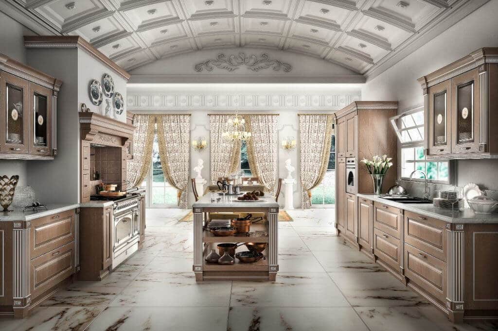 Кухня в итальянском стиле: дизайн и декор интерьера (70 фото)