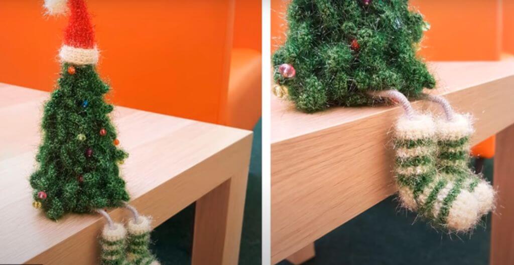 Елочка-топотушка своими руками: 4 мастер-класса, как сделать елочку с ножками на Новый год