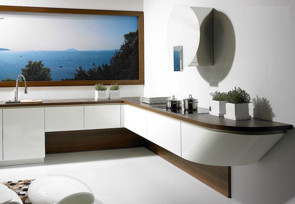 Подвесная кухня без ножек — парящая и стильная, или непрактичная и ненадежная?