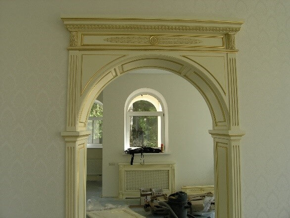 Арка вместо двери на кухню + 40 фото удачных решений