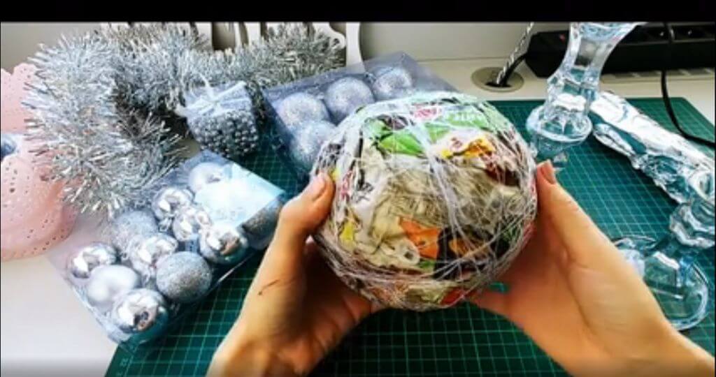 Новогодний букет вместо елки: 35 поделок своими руками