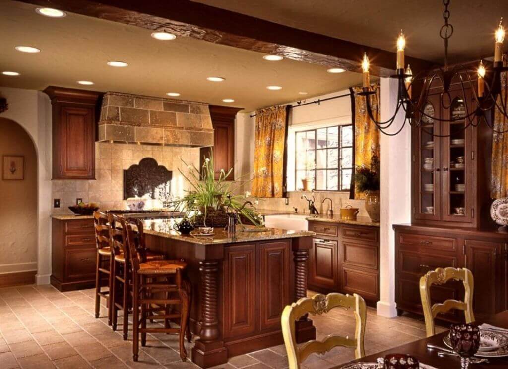 Дизайн кухни в английском стиле: викторианский шик в интерьере