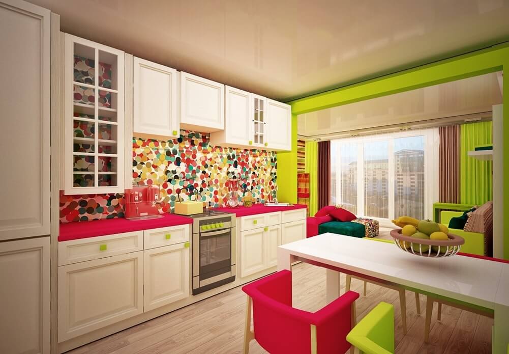 Геометрический шарм кухни в стиле арт-деко: руководство по дизайну (65 фото интерьеров)