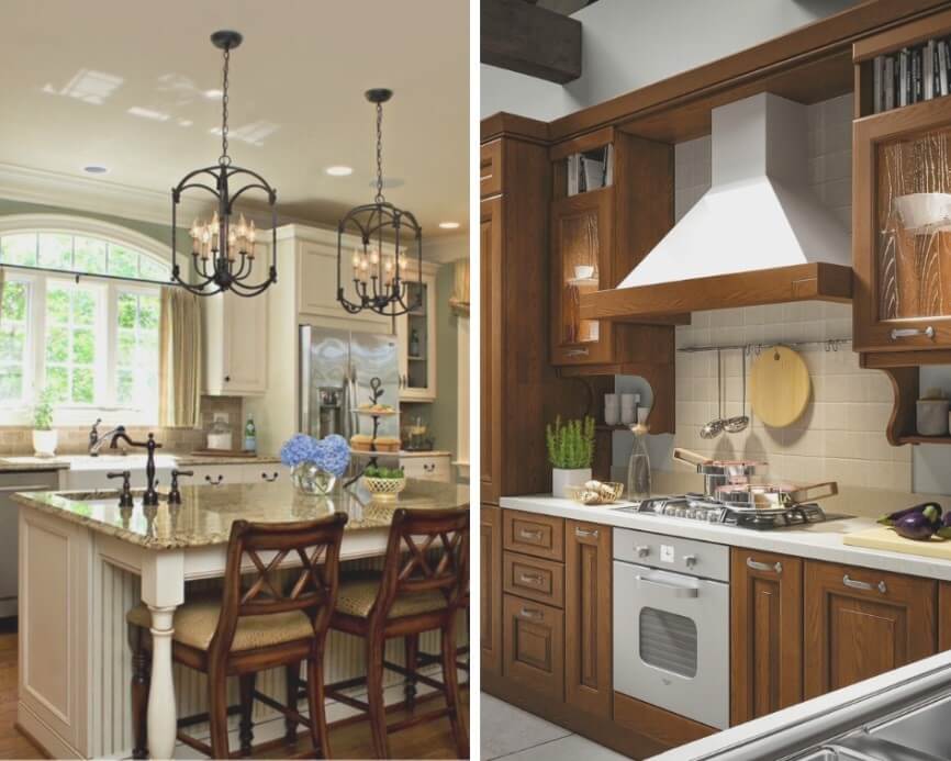 Кухня в классическом стиле: дань традициям в современном интерьере (110 фото)