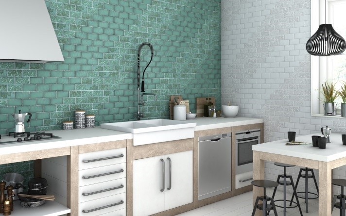 Плитка «Кабанчик» на фартук кухни — как выбрать и вписать в современный интерьер